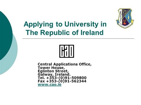 Faq About The Central Applications Office Cao Ireland Babylon