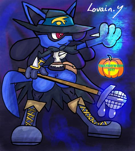 Artstation Lucario Smashoween