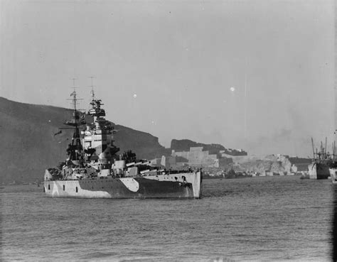 His Majesty S Heavy Cruiser Exeter Bmashina Hms Nelson In Mers