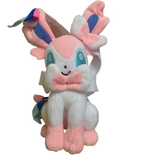 In Stock Us Eevee Evolutions Plush Set Of Eevee Umbreon Sylveon