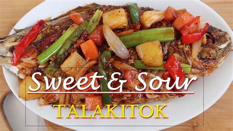 Sweet And Sour Fish with Pineapple / Sweet And Sour Talakitok Recipe ...