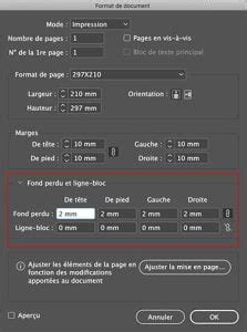 Comment Ajouter Des Traits De Coupe Et Du Fond Perdu Dans Indesign