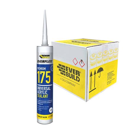 Everflex Premium Universal Acrylic Sealant White Ml Box Of