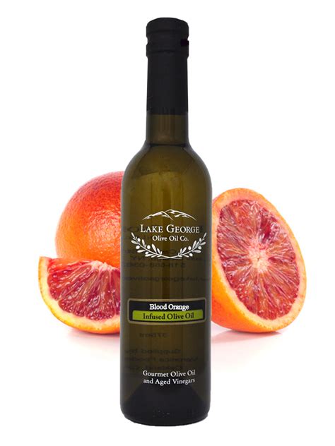 Whole Fruit Blood Orange Infused Olive Oil Lake George Olive Oil Co