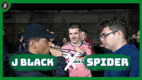 J Black X Spider Fase Batalha Da Dez Youtube