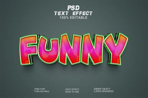 Fichier Psd D Effet De Style De Texte Dr Le Psd Premium