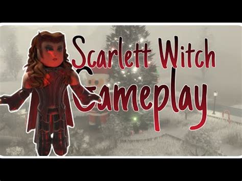 Scarlet Witch Gameplay Marvel New Journey Roblox Mnj