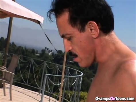 Gramps Feeds Teen Cum After Fucking Her Tight Ass