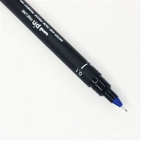 Unipin Blue Fine Line Technical Pen Sold Per Piece Shopee