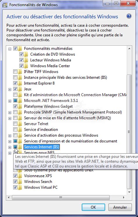 Activer Ou D Sactiver Des Fonctionnalit S Du Syst Me Windows