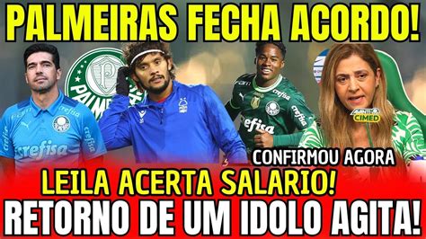 Fechou Agora Scarpa E Gabigol No Palmeiras Leila Abre Os Cofres