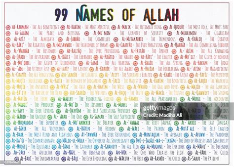 99 Names Of Allah Asma Ul Husna English Translation And Meanings Holy