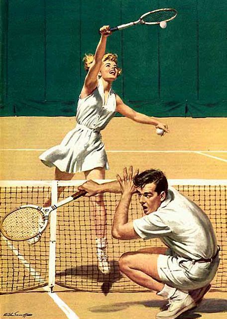 Arthur Sarnoff Tennis Art Vintage Tennis Tennis Posters