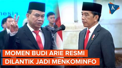 Jokowi Lantik Ketum Projo Budi Arie Jadi Menkominfo Gantikan Johnny G