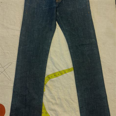 Naked And Famous Dirty Fade Selvedge SkinnyGuy 34 Depop