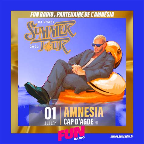 L OUVERTURE DE L AMNESIA AVEC DJ SNAKE