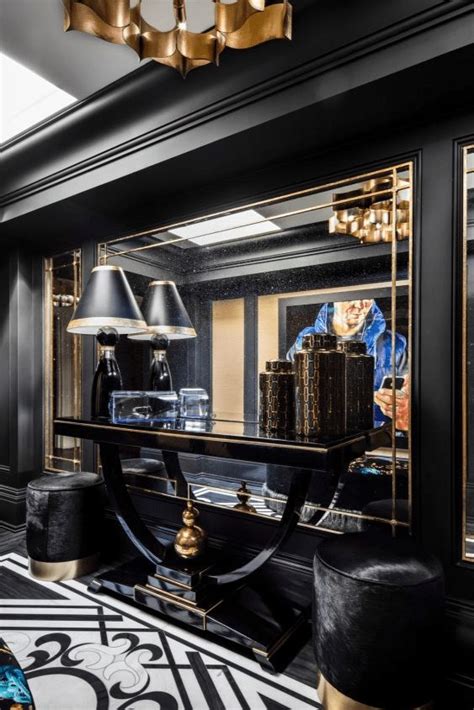 Blackness Beckons Intense Black Interiors Lori Morris Design