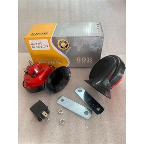 Jual Klakson Keong Truk Mobil Motor V Dan V Plus Relay Shopee