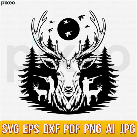 Deer Hunting Svg Deer Svg Hunting Svg Hunting Shirt Svg - Etsy