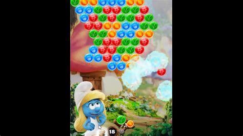 Smurfs Bubble Story Level 10 No Boosters Youtube