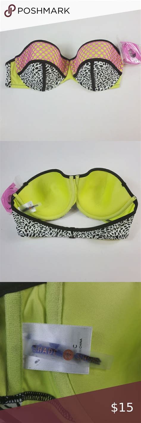 Shade Shore Bikini Top NWT Size 38C Shades For Women Shade Shore