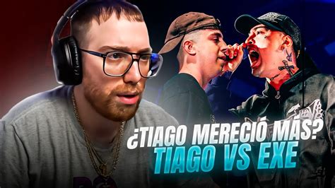 TIAGO MERECIÓ MÁS TIAGO VS EXE RED BULL BUENOS AIRES YouTube