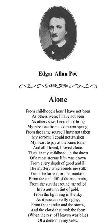 Edgar Allan Poe Poetry Pinterest Poe Quotes Literature Quotes Poetry Quotes