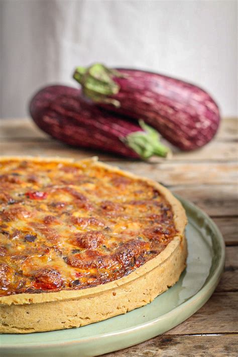 Ma Cuisine Moi Ma Quiche Aux Aubergines