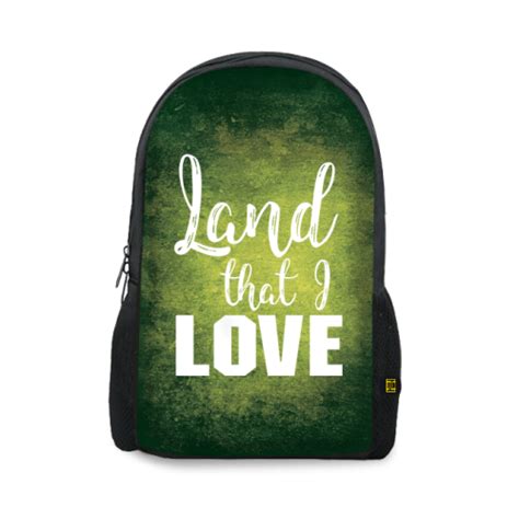 Land That I Love Printed Backpacks Bg 615 Price In Pakistan At Symbiospk