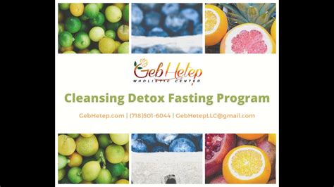 Cleansing Program Fasting Video Youtube