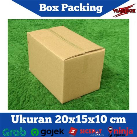 Jual Kardus Karton Box Packing Baru Polos Ukuran 20x15x10 Cm Shopee Indonesia