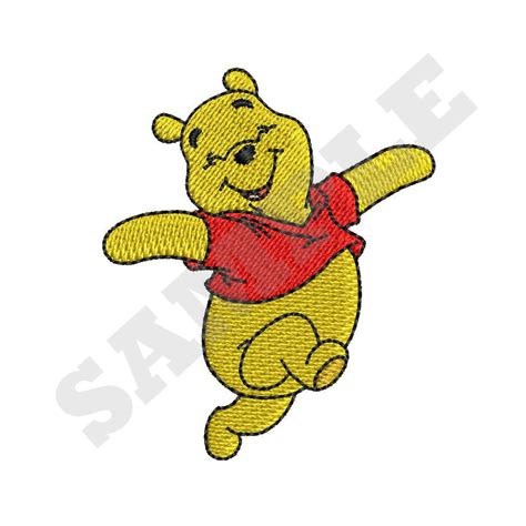 Winnie the Pooh Diseño de bordado Etsy España