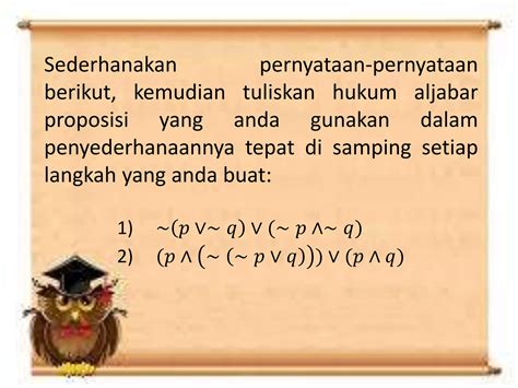 Logika Matematika Dan Pembuktian PPT