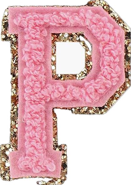 Preppy Pink Varsity Letter P Sticker For Sale By Ktp100 In 2023