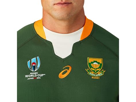 South Africa Springboks Home Rugby World Cup Jersey