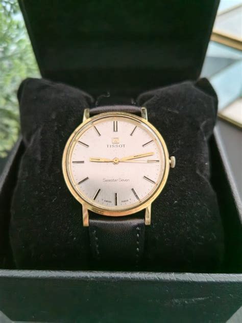 Tissot Seastar Seven Gold Plated No Reserve Men Catawiki