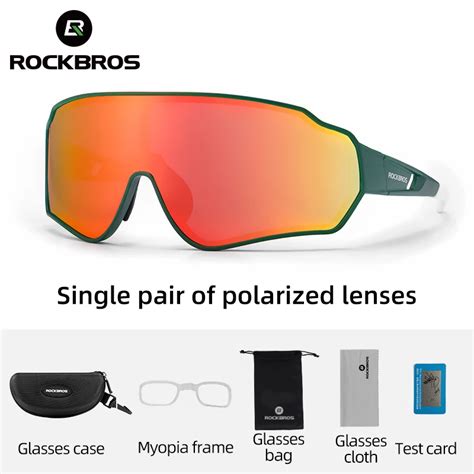 Polaryzacyjne Kolarskie Rockbros Okulary Rowerowe Okulary Z Polaryzacj