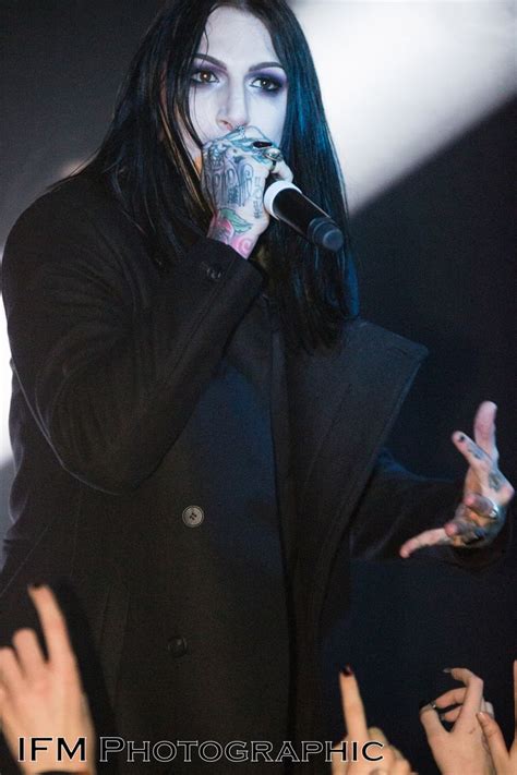 Chris Motionless Motionless In White Dani Filth Metalcore Bands