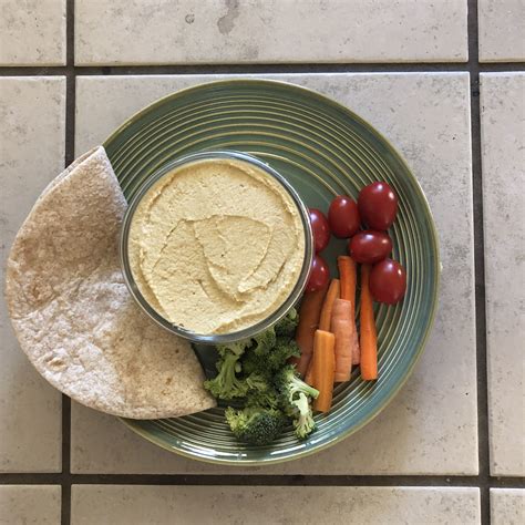 Homemade Hummus Plate Conscious Healthy Mama