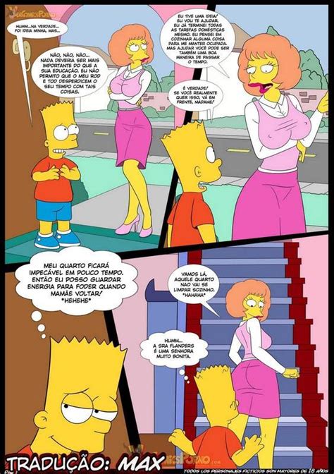 Os Simpsons Velhos Costumes Hentai E Quadrinhos Eroticos