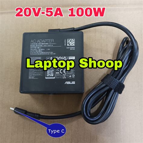 Jual Adaptor Charger Asus Rog Zephyrus G14 G15 M16 M17 S17 Type C 100w Jakarta Pusat Laptop