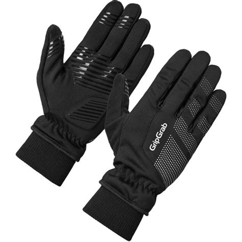 Gripgrab Ride Ii Winddichte Winter Handschuhe Schwarz Bike