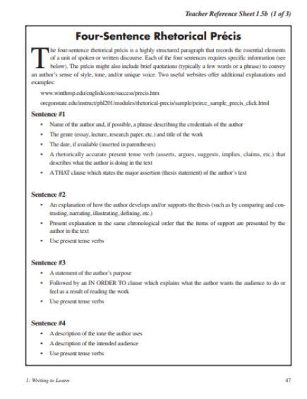 🔥 How To Do A Rhetorical Precis What Is An Example Of A Rhetorical Precis 2022 10 14