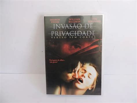 Dvd Invasão De Privacidade Versão Sem Cortes Sharon Stone