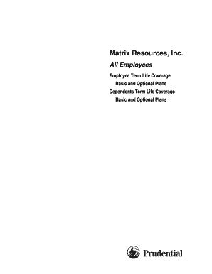 Fillable Online Matrix Resources Inc Fax Email Print PdfFiller