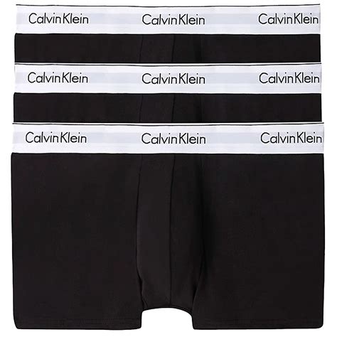 Calvin Klein Boxer Brief 3pk Black 2381a 001