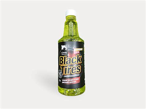 Чернение для шин и внешнего пластика Black Tires CWS Chemicals 0,7л ...