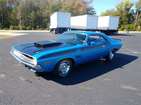 Dodge Challenger Ta Sixpak Six Pack Trans Am B Blue Job Vin T