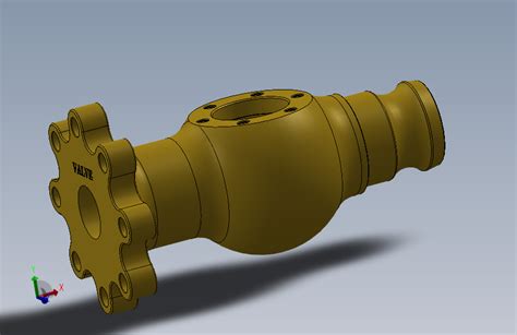 阀门、止回阀、闸阀、安全阀、旋转阀130solidworks 2021模型图纸下载 懒石网