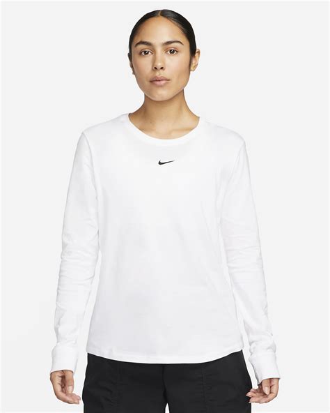 Nike Sportswear Premium Essentials Women S Long Sleeve T Shirt Nike Bg